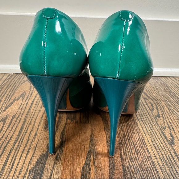Giuseppe Zanotti Basic Platform Turquoise Pumps size 40/10 - Picture 5 of 10
